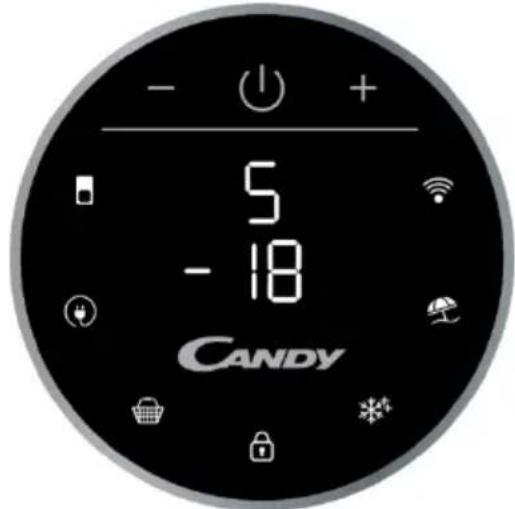 CANDY CMNET 6182XWIFI - FUGGÖLEGES KIJELZÖ - 2