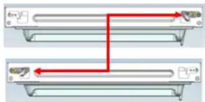 CANDY CMNET 6182WWIFI - Montaggio della porta e della cerniera inferiore con i relativi accessori nelle relative posizioni - 2