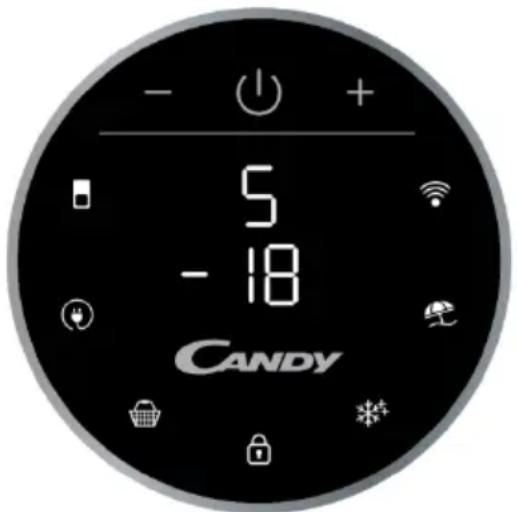 CANDY CMNET 6182WWIFI - RUND DISPLAY - 1