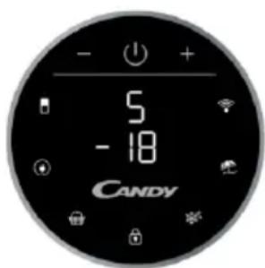 CANDY CMGN 6182W - ROUNDED DISPLAY (if present) - 1