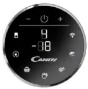 CANDY CMGN 6182W - PANTALLA REDONDA (SI ESTÁ PRESENTE) - 2