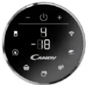 CANDY CMGN 6182W - OKRUHLY DISPLEJ (AK JE PRITOMNA) - 2