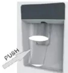 CANDY CMGN 6182W - DISTRIBUTEUR D'EAU (LE CAS ÉCHÉANT) - 1