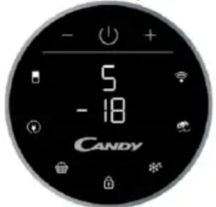 CANDY CMGN 6182W - PYORISTETTY NAYTTO (JOS VARUSTEENA) - 1