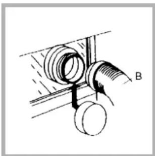 Ariston Thermo ASL 60 V - Fensterbefestigung - 1