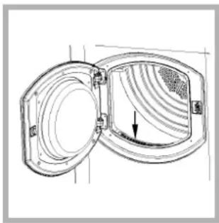 Ariston Thermo ASL 60 V - Limpar o filtro depois de cada ciclo - 1