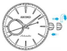 SEIKO Presage SSA355J1 - Réglage de l'heure - 1