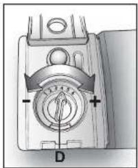 HOOVER HOD 6 BL186 - Regulación del abrillantador de 1 a 6 - 1