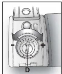 HOOVER HOD 6 BL186 - Regolazione del brillante da 1 a 6 - 1