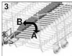 HOOVER HOD 6 BL186 - Using the lower basket - 1