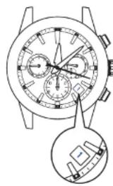 SEIKO Astron SSH021J1 - Tournez la couronne pour ajuster la date sur "1 - 1