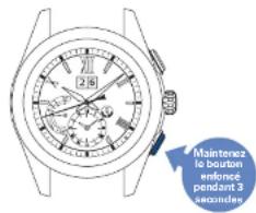 SEIKO Astron SSE151J1 - Maintenez le bouton b enfoncé (pendant 3 secondes) - 1