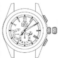 SEIKO Astron SSE151J1 - Tournez la couronne pour ajuster la date sur "1 - 1