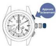 SEIKO Astron SSE141J1 - Appuyez brièvement sur le bouton A - 1