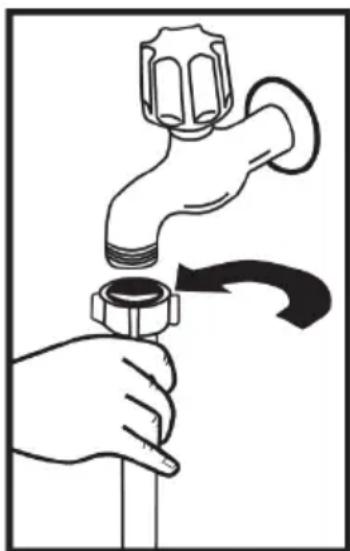 SABA LVS15C39VE16W - Raccordement d'eau - 1