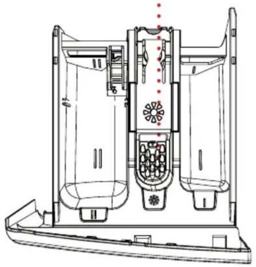 SABA LSS712VE17W - Compartiments du bac à produits - 2