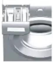 SABA LFS712BE17W - Utilisation du détergent et de l'adoucissant - 3