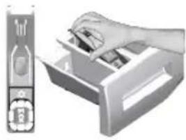 SABA LFS712BE17W - Nettoyage du bac à produits - 1
