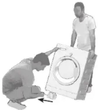 SABA LFS712BE17W - Retrait des renforts de conditionnement - 1