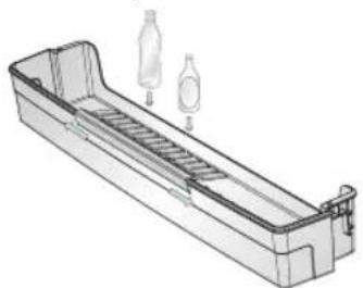SABA CB3857S - Compartiments de porte - 2