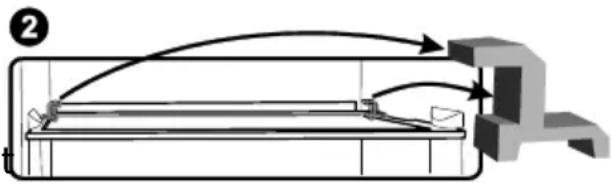 SABA CB316HW - PRÉPARATION DE L'APPAREIL - 1