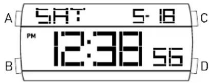 ADIDAS ADH4044 - EINSTELLEN DES WECKERS/ALARMS - 3