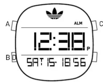ADIDAS ADH2107 - IMPOSTAZIONE DEL TIMER - 2