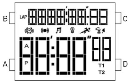 ADIDAS ADH2094 - CONTEGGIO DEI TEMPI PARZIALI - 1