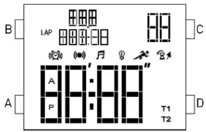 ADIDAS ADH2094 - CONTEGGIO DEI TEMPI PARZIALI - 2