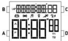 ADIDAS ADH2047 - TIME ZONE 2 SETTING - 1