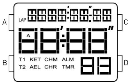 ADIDAS ADH2025 - 실시간 디스플레이 모드 - 1