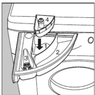 Ariston Thermo AWD 121 - Tiroir à produits lessiviels - 1