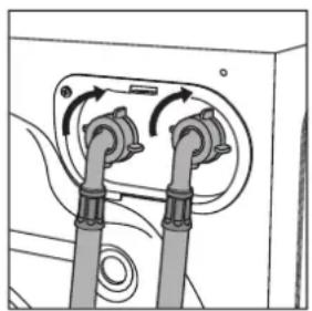 Ariston Thermo AWD 129 - Conexión a la toma de agua - 1