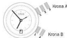 Oris ProDiver GMT - Väckarklocka med automatisk uppdragning. - 1
