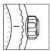 Oris Aquis Staghorn - Posiciones de la corona. - 1