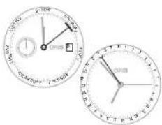 Oris Aquis Staghorn - YacbIc CnHTpAalBoH CTpeKo/Hyka3aTeNem TaB Mya Hnd HeDek (Pointer) - 1