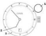 Oris Aquis Staghorn - 第二节指示了表盘内圆、有垂直截面 - 1