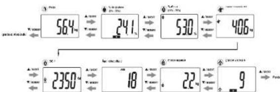 TANITA BC577F - 2.Obtenez vos lectures - 1