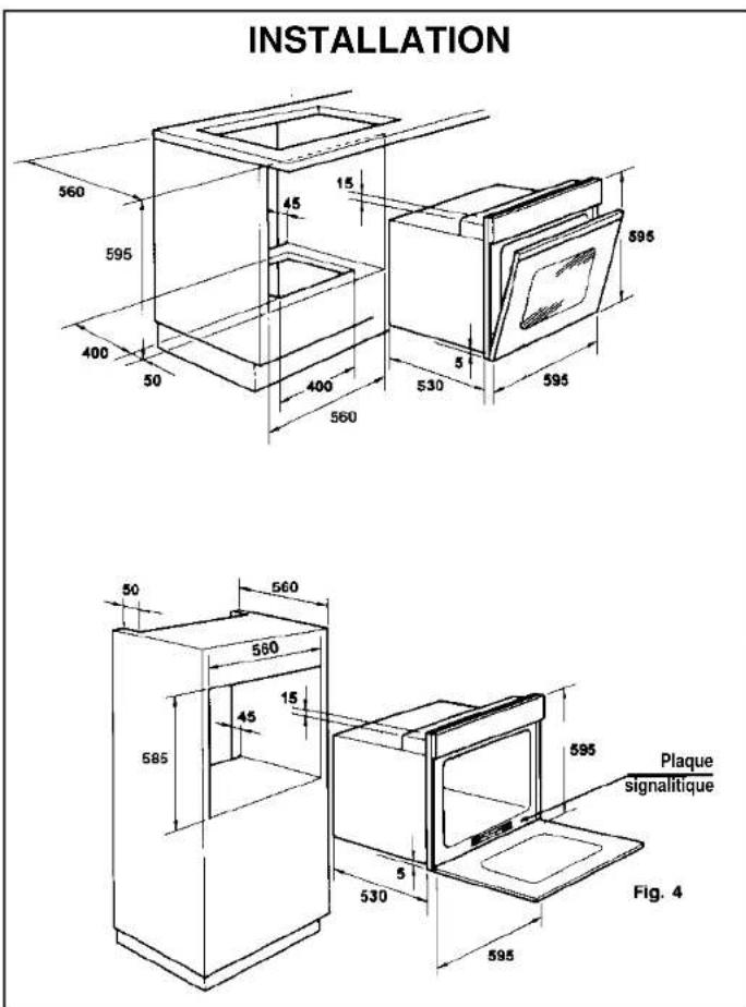 ROSIERES FR 20203 PN - Four autonettoyant par catalyse - 1