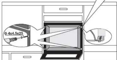 CANDY FXE623X - GB Fixing in the location - 4