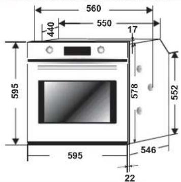 CANDY FXE623X - GB Fixing in the location - 5