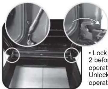 CANDY FXE623X - CLEANING THE DOOR GLASS - 2