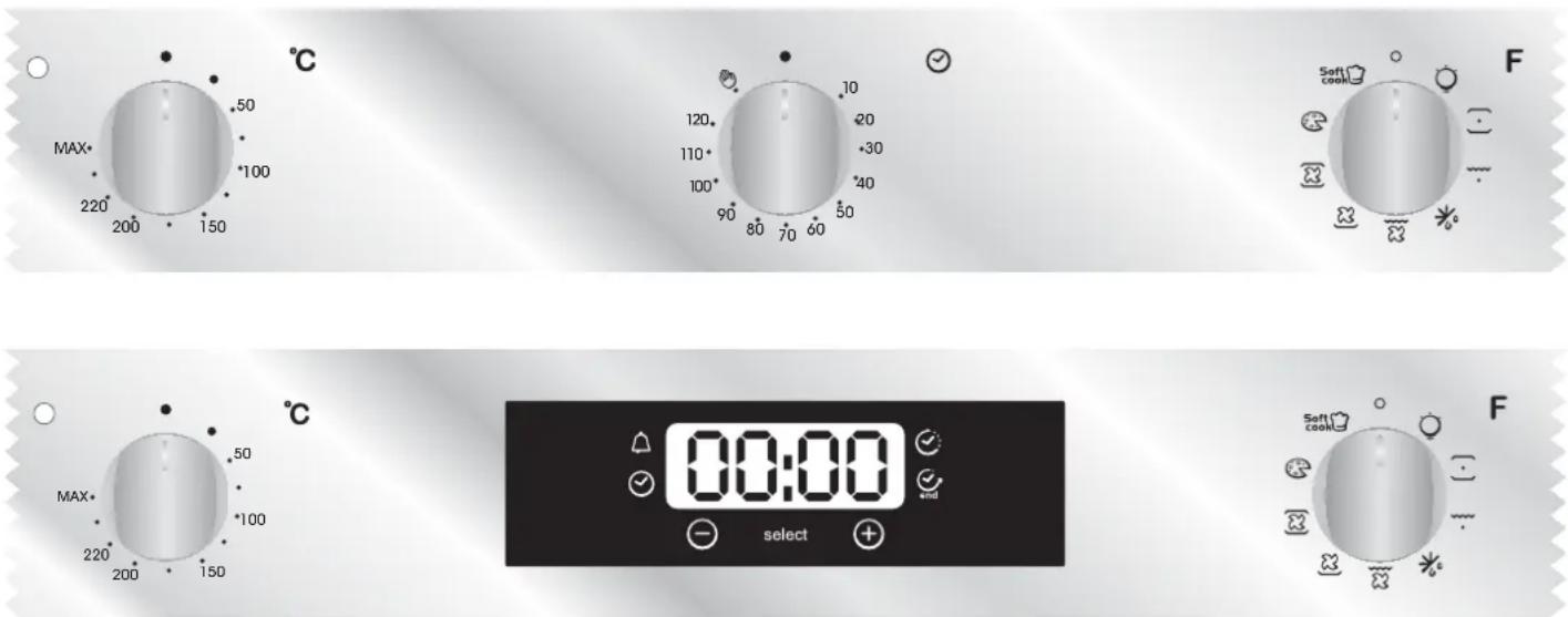 CANDY FXE623X - DESCRIPTION OF THE DISPLAY - 1
