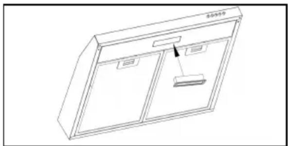 ROSIERES RHC 9401 PN - Changing a light bulb - 2