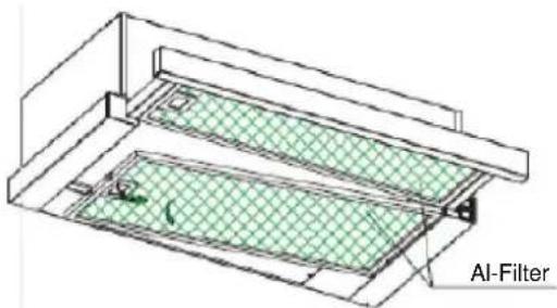 CANDY CBT92403X - FETTFILTER - 1
