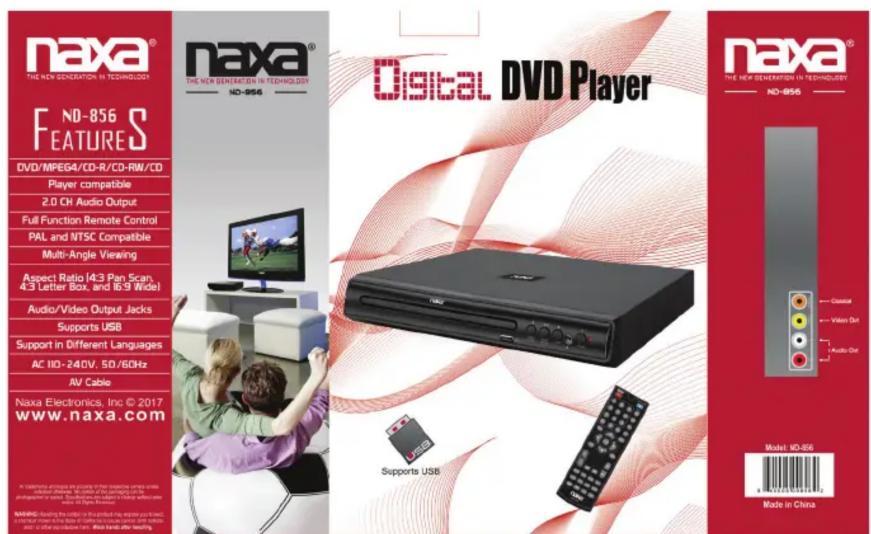 Naxa ND856 - 8