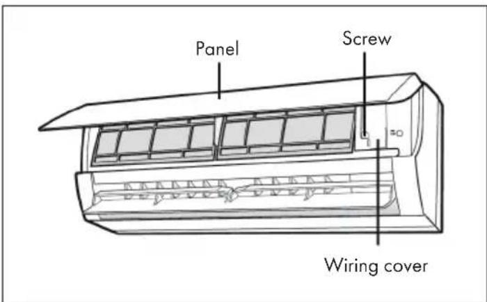 Klarstein Windwaker Eco - Step 7: Cable Connection of the Indoor Air Conditioner - 1