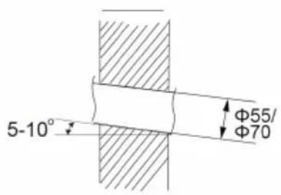 Klarstein Windwaker Eco - Schnitt 3: Rohrleitungssöffnung - 2