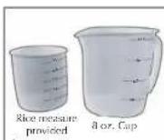 BLACK & DECKER RC6438 - COOKING RICE - 1