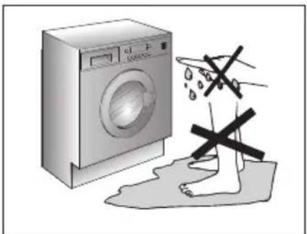 ROSIERES RILS 14853 DNS - WARNING: DURING THE WASHING CYCLE, THE WATER CAN REACH A TEMPERATURE OF 90^ - 4